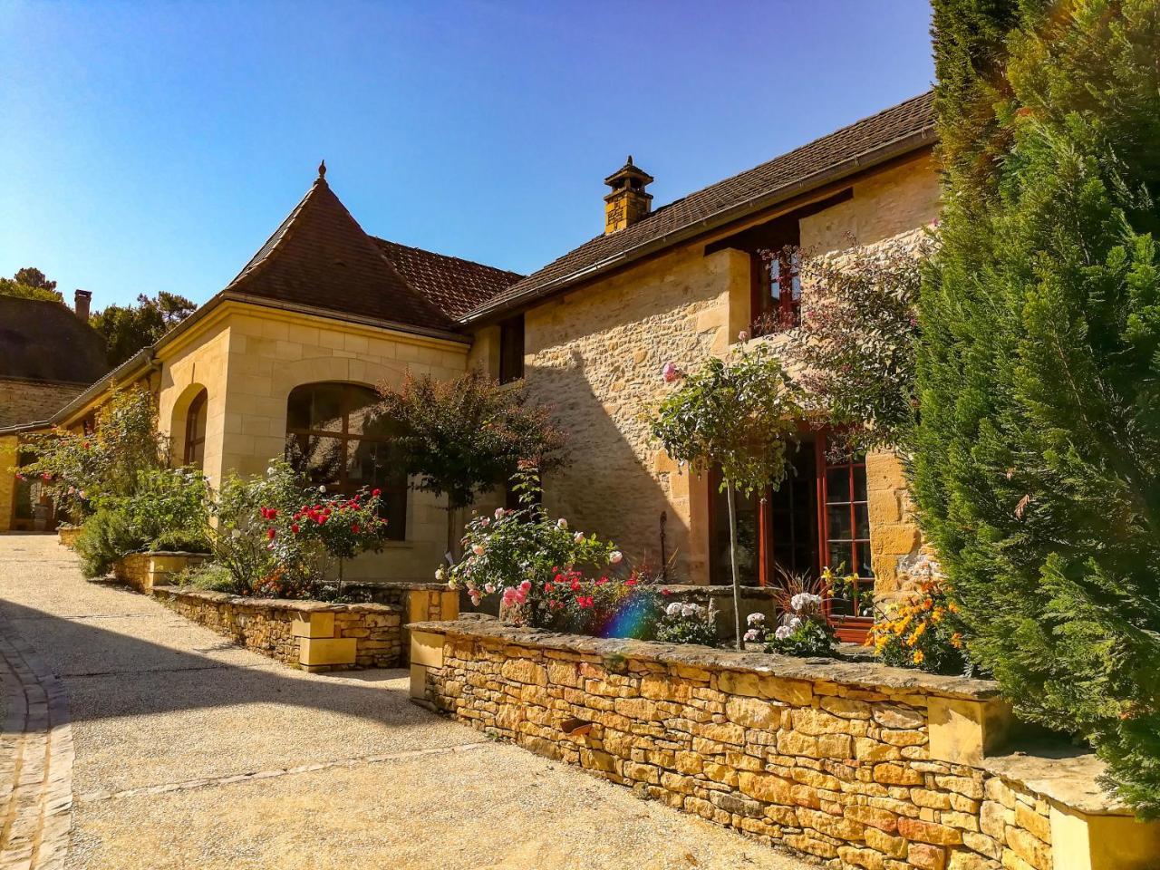 Aux Bories De Marquay, Chambres D'Hotes B&B Avec Piscine Et Spa Pres De Sarlat Exterior foto