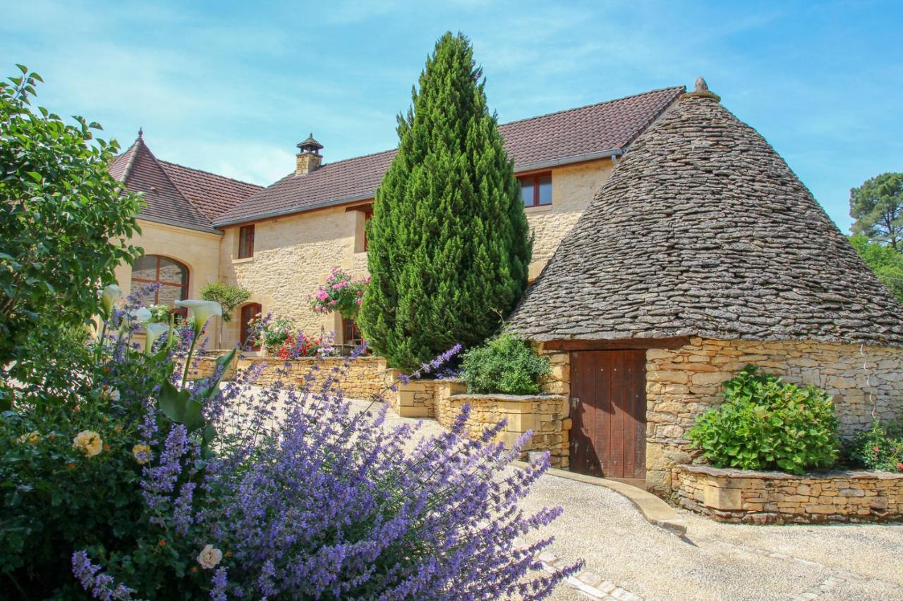 Aux Bories De Marquay, Chambres D'Hotes B&B Avec Piscine Et Spa Pres De Sarlat Exterior foto